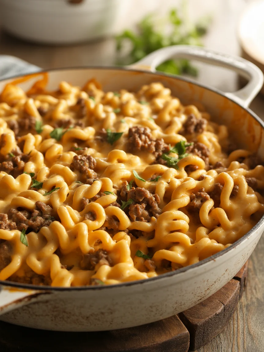 Cheeseburger Macaroni Recipe