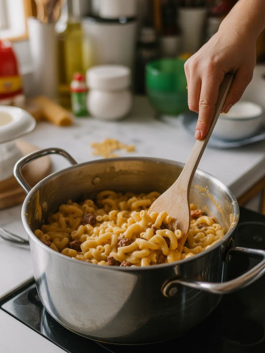 Cheeseburger Macaroni Recipe