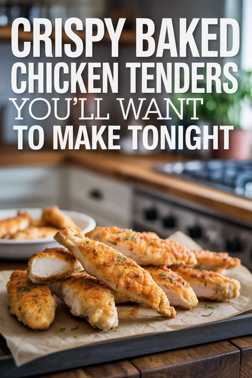 Crispy Baked Chicken Tenders You’ll Want to Make Tonight