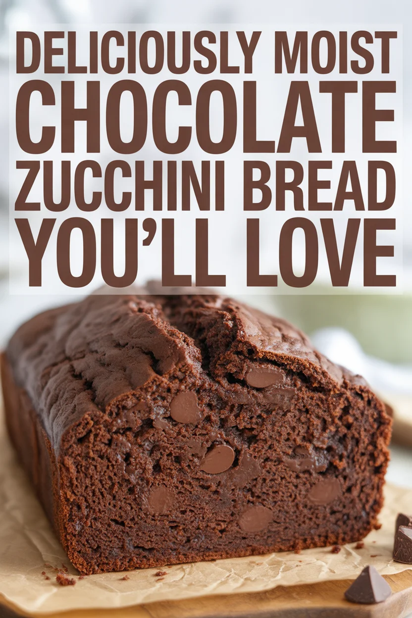 Chocolate Zucchini Bread