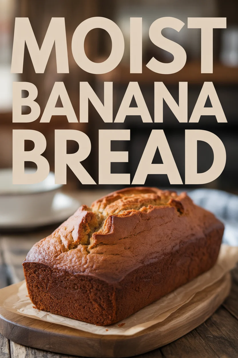 Moist Banana Bread
