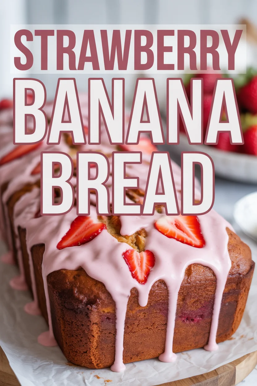 Strawberry Banana Bread