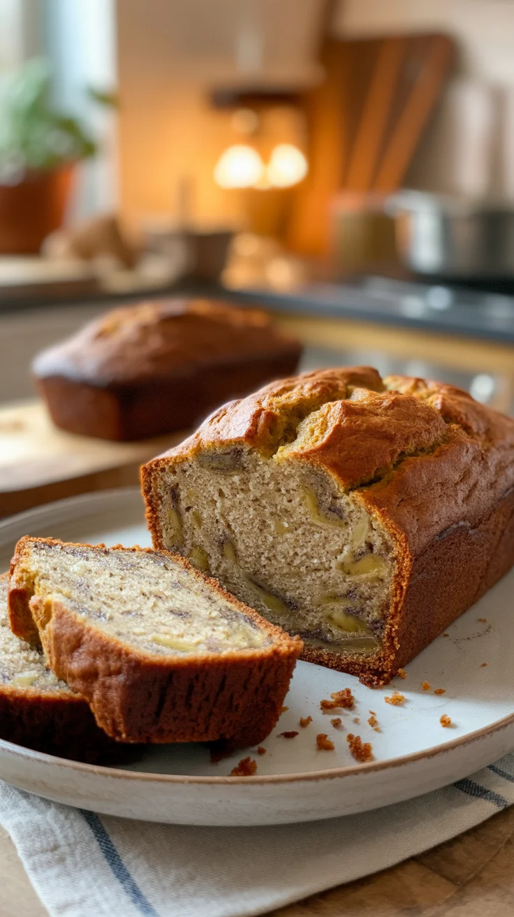 Cream Cheese Banana Bread