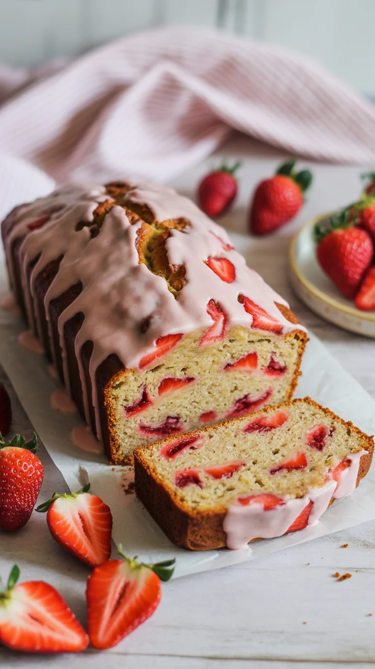 Strawberry Banana Bread