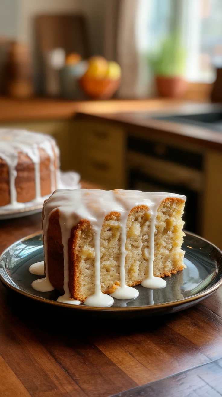 Banana Bread Crumb Cake