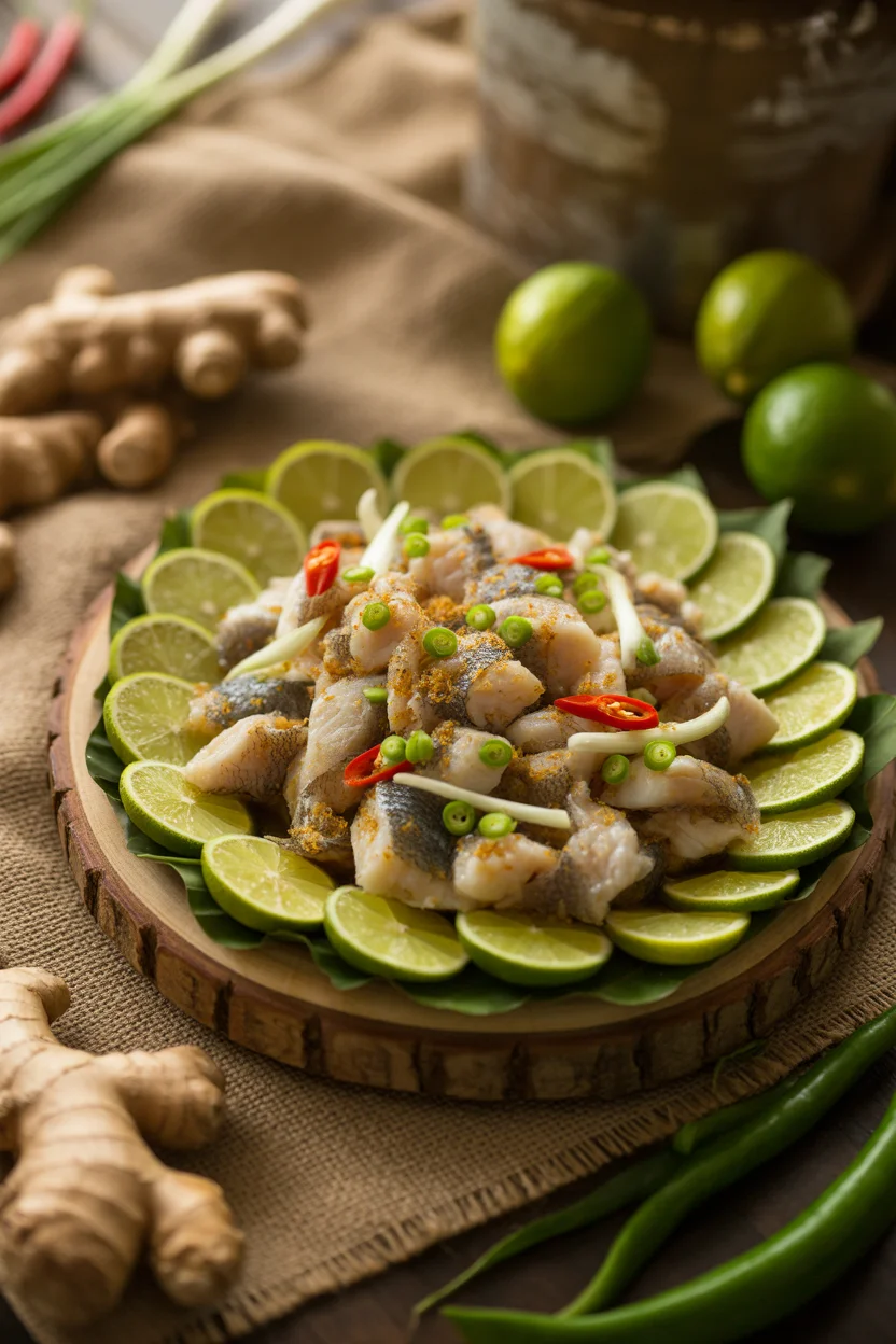 Filipino kinilaw na isda