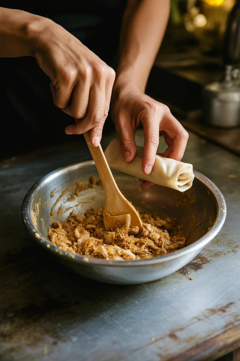 Crispy Chicken Lumpiang Shanghai for Parties