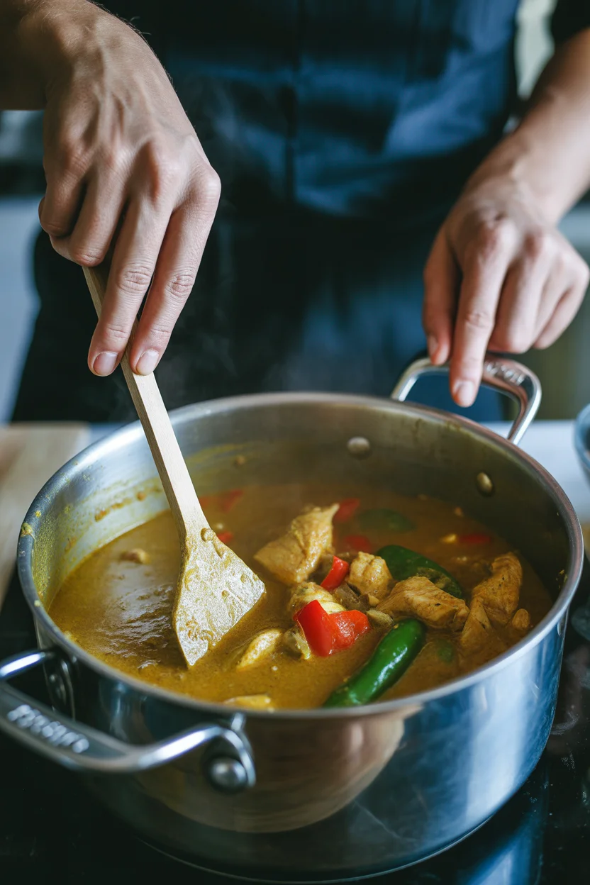 Filipino chicken curry