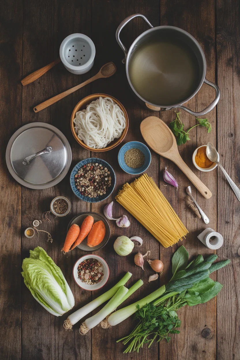 Filipino pancit lomi