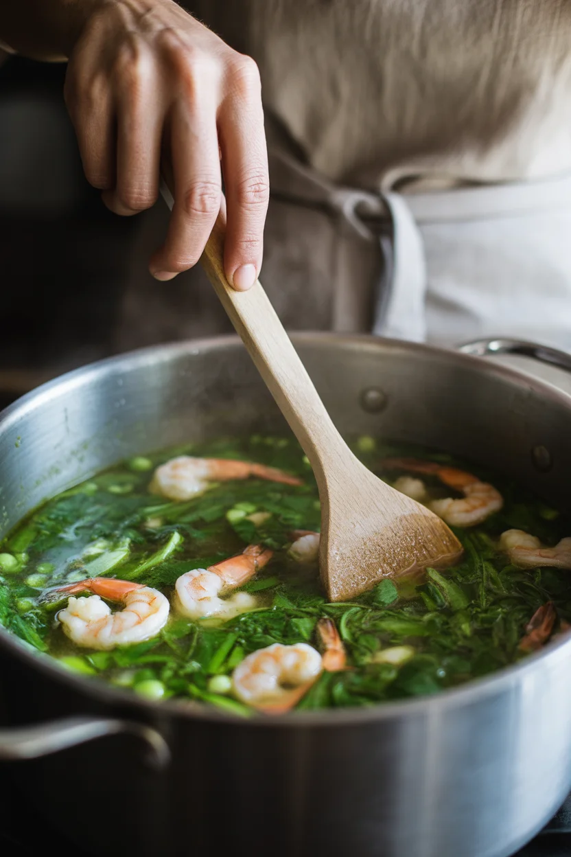 Tangy Sinigang na Hipon with Vegetables