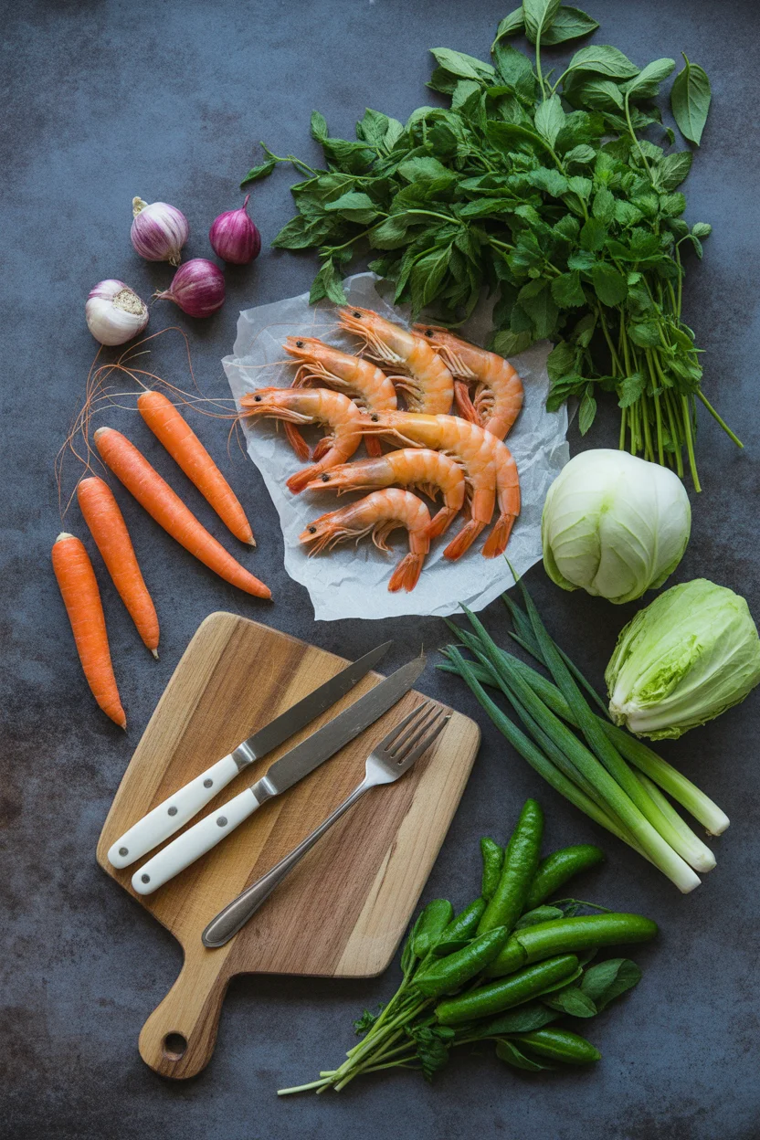 Filipino sinigang na hipon