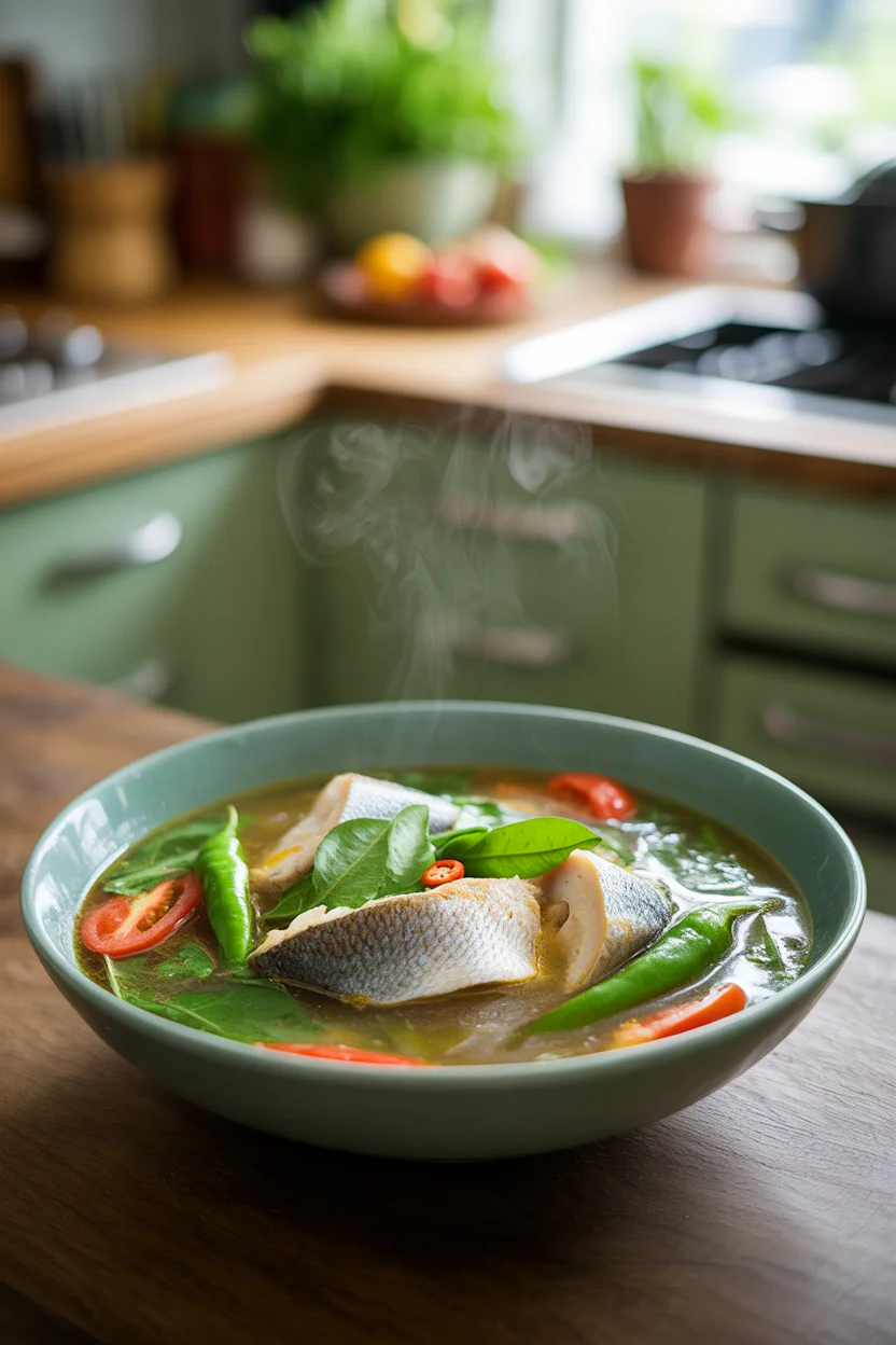 Filipino tinolang isda