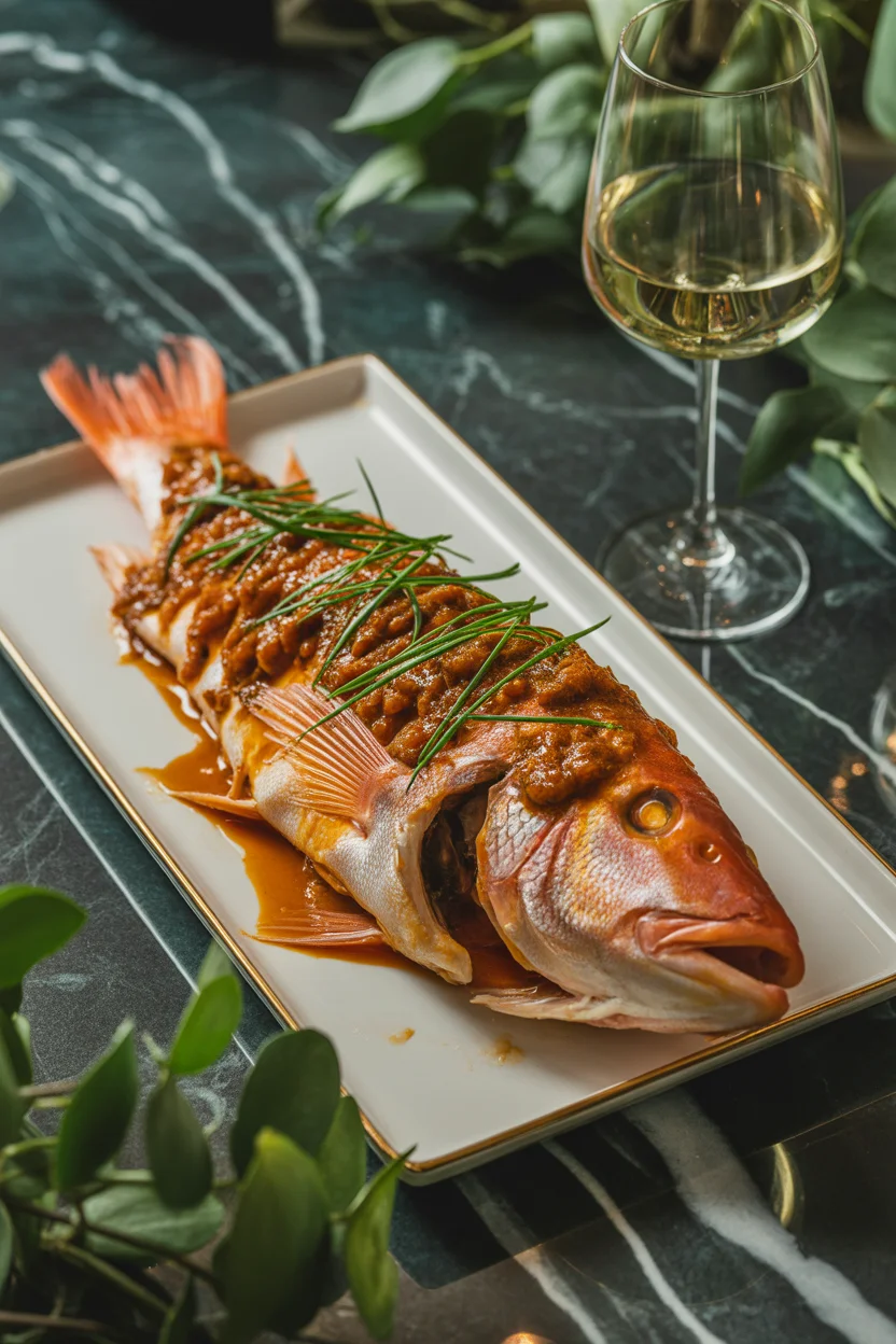 Filipino inihaw na isda