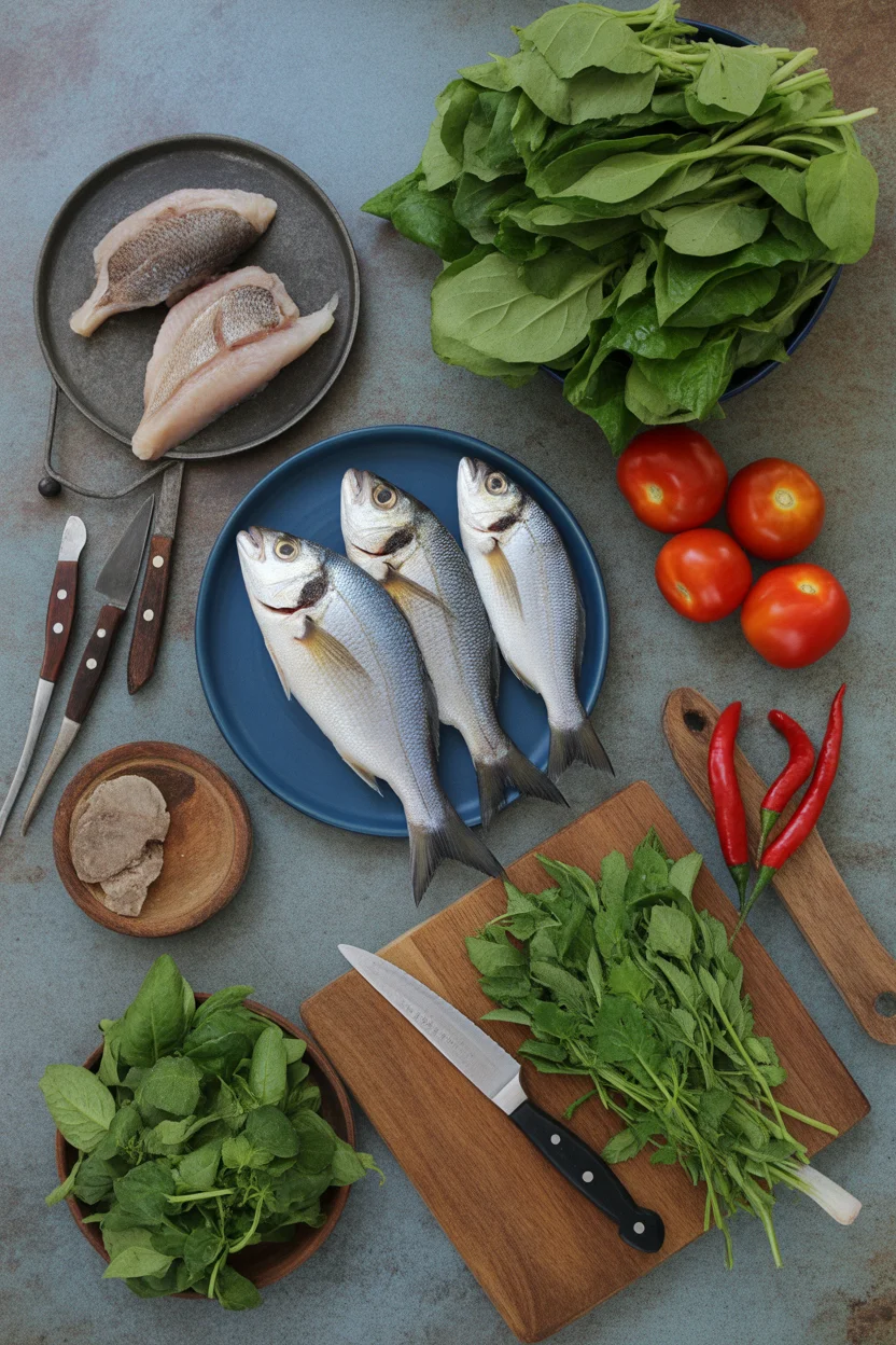 Filipino tinolang isda