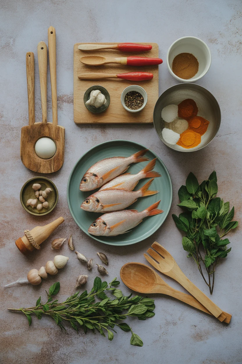 Filipino inihaw na isda