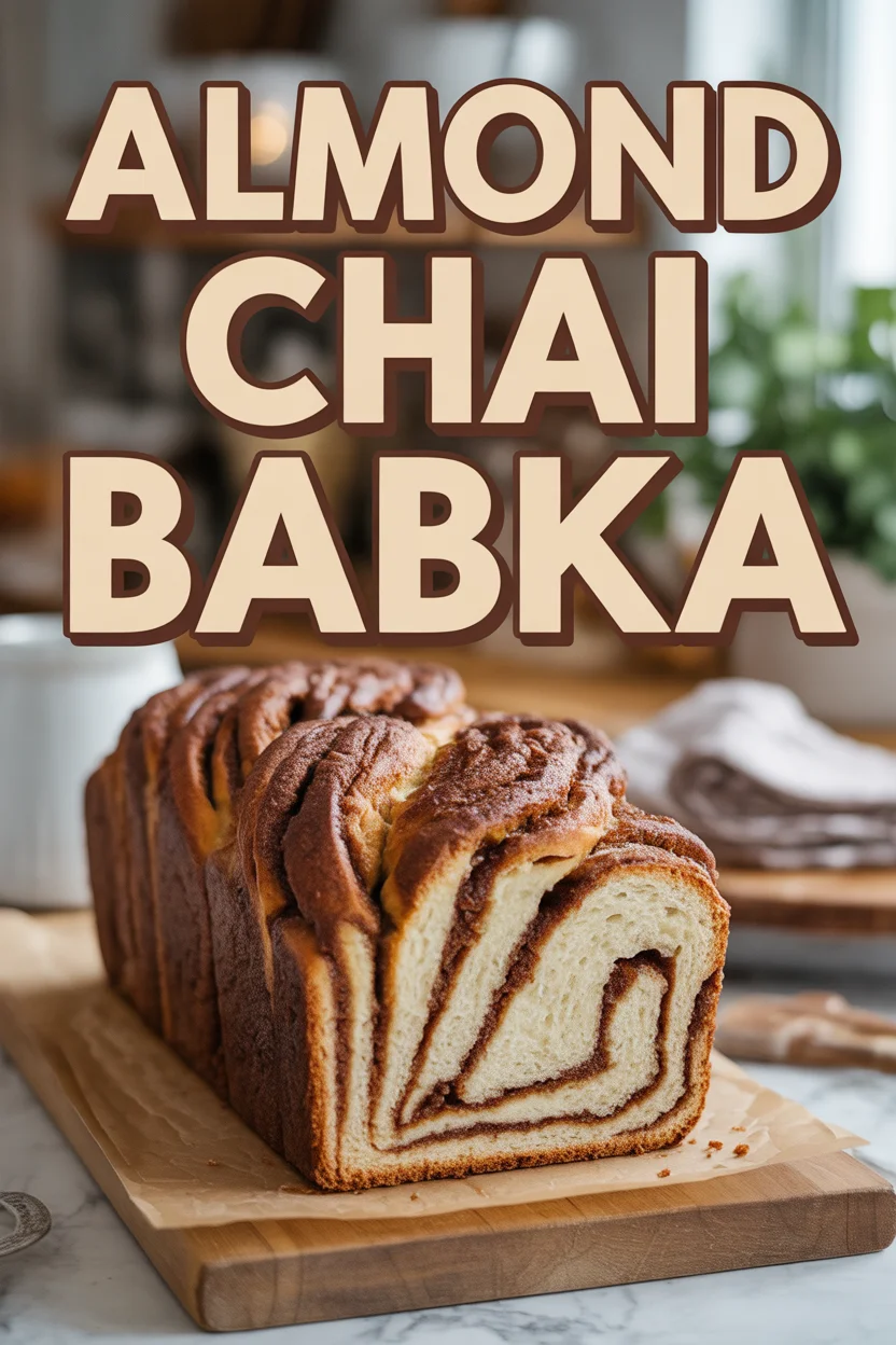 Almond Chai Babka