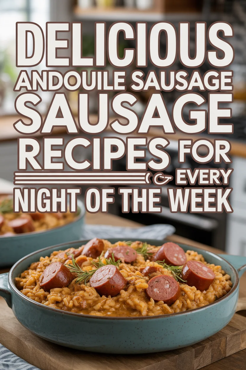 Delicious Andouille Sausage Recipes for Every Night of the Week