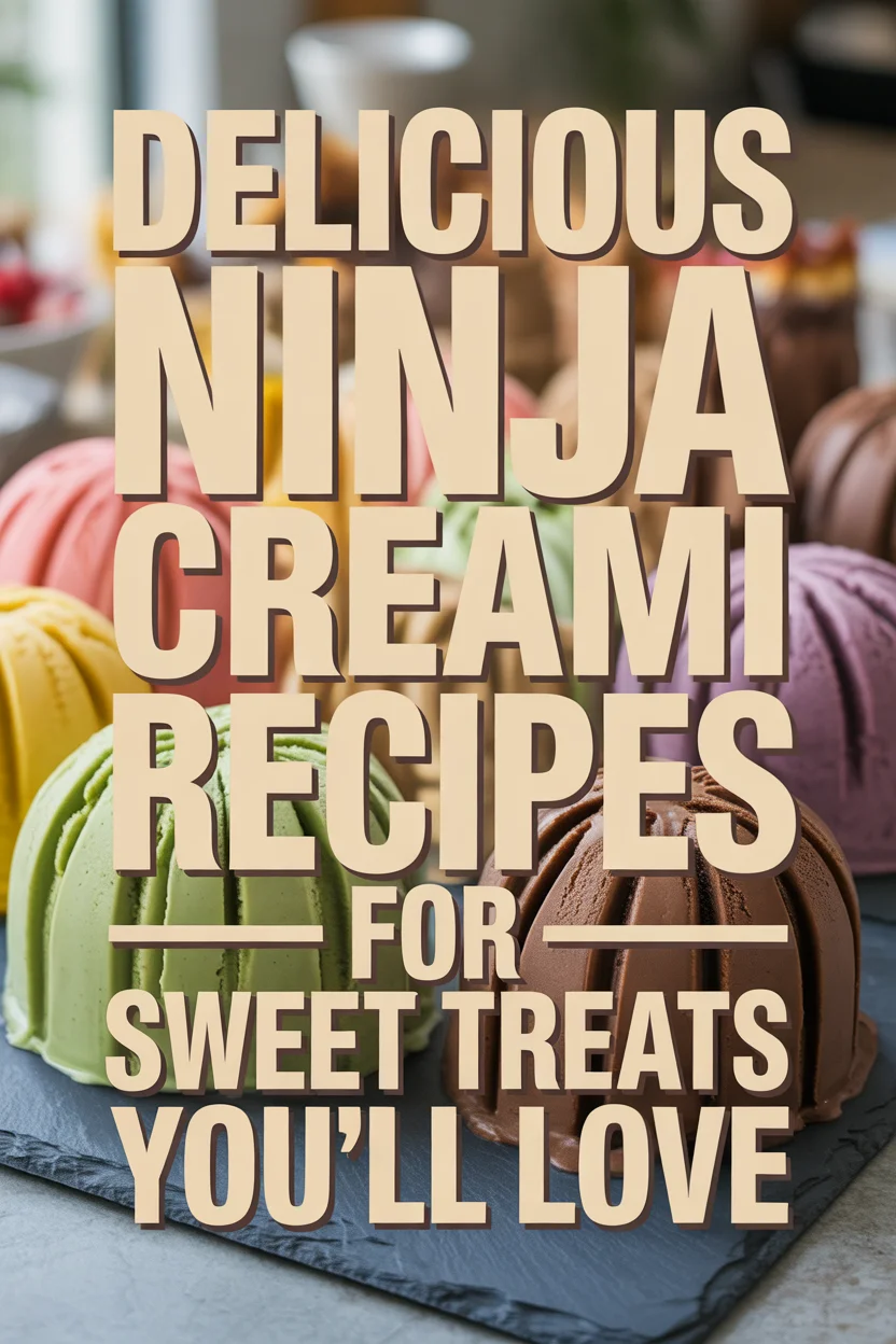 ninja creami recipes