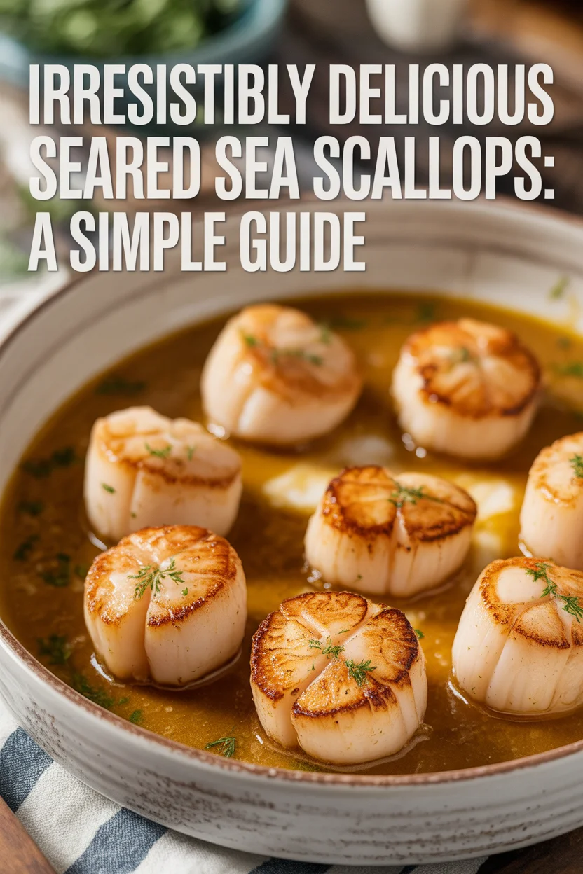 seared sea scallops
