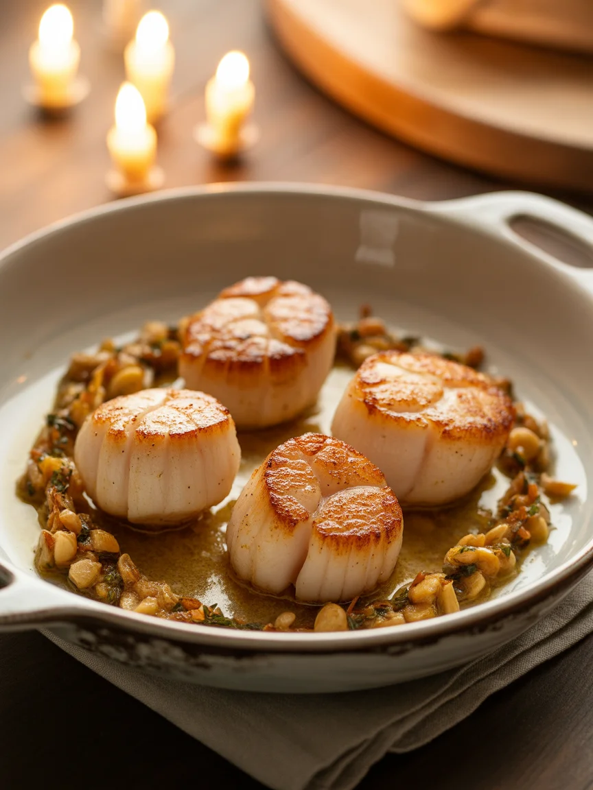 seared sea scallops