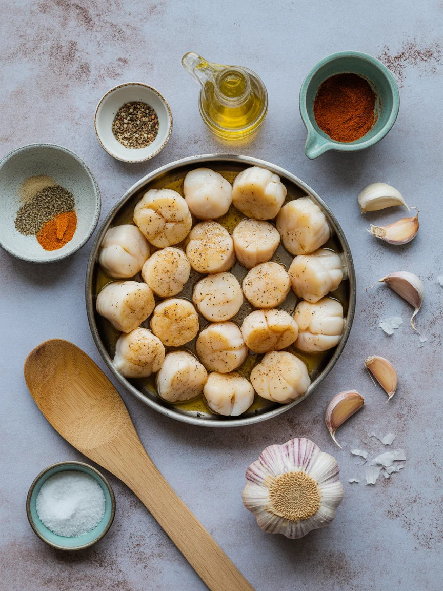 seared sea scallops