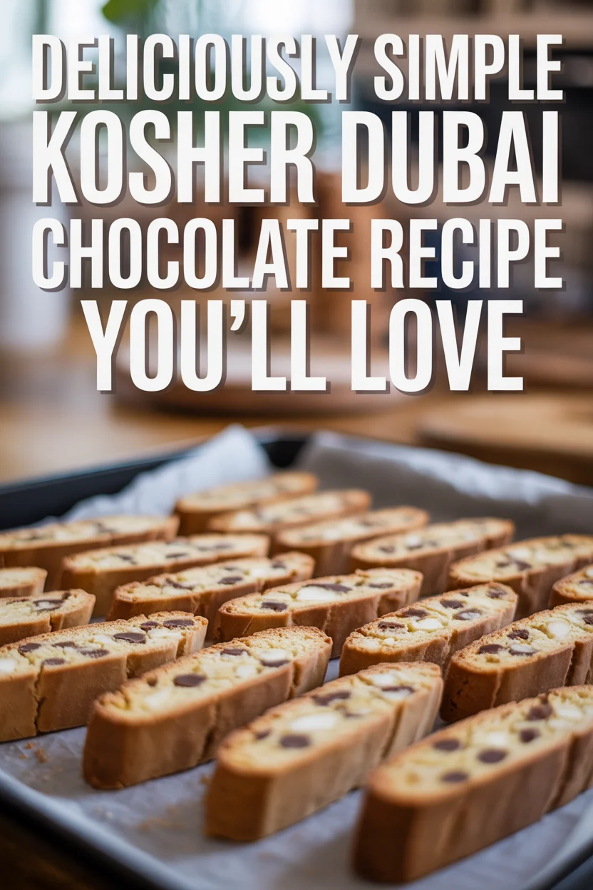 kosher dubai chocolate recipe