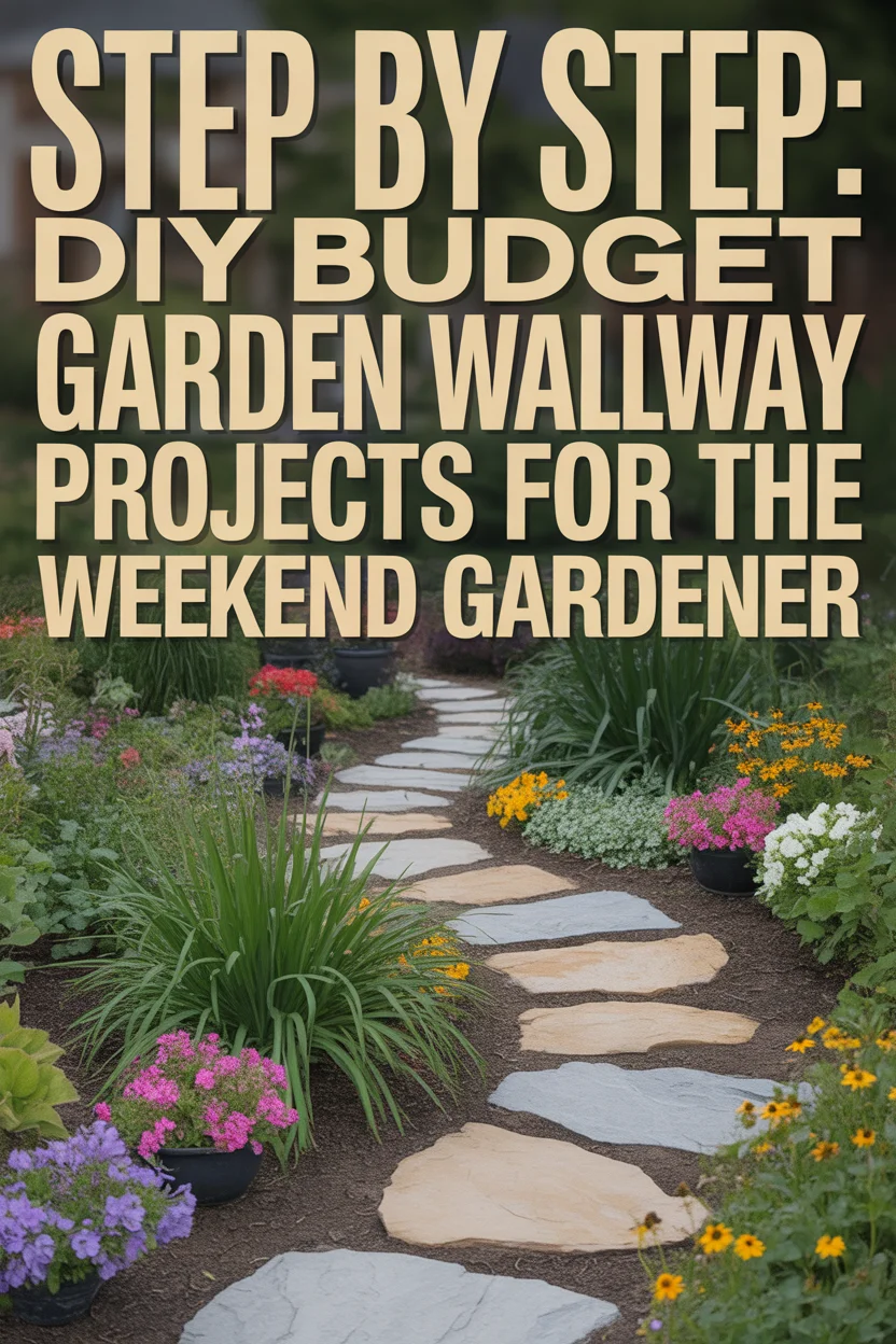 DIY Budget Garden Walkway Projects