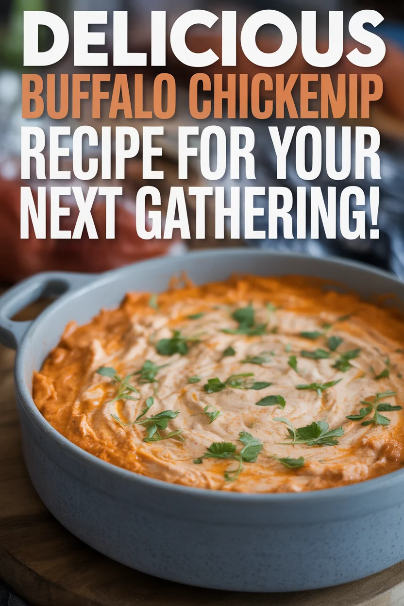 Delicious Buffalo Chicken Dip Recipe for Your Next Gathering!