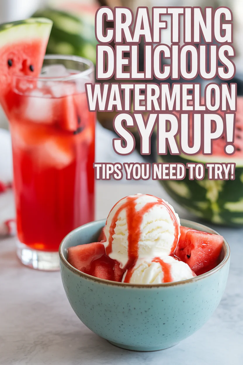 Watermelon Syrup
