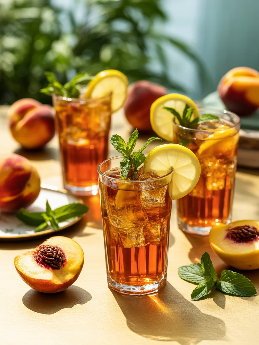 Southern Peach Tea