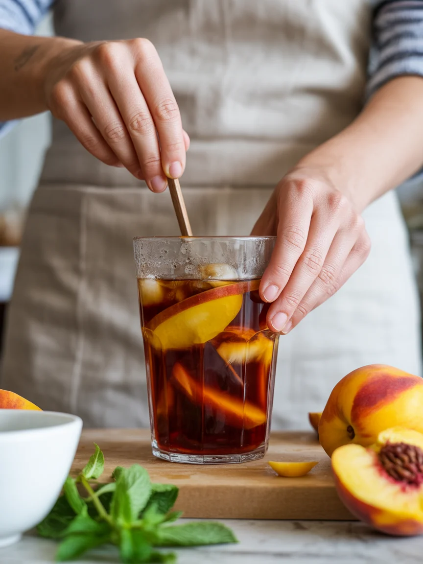 Southern Peach Tea
