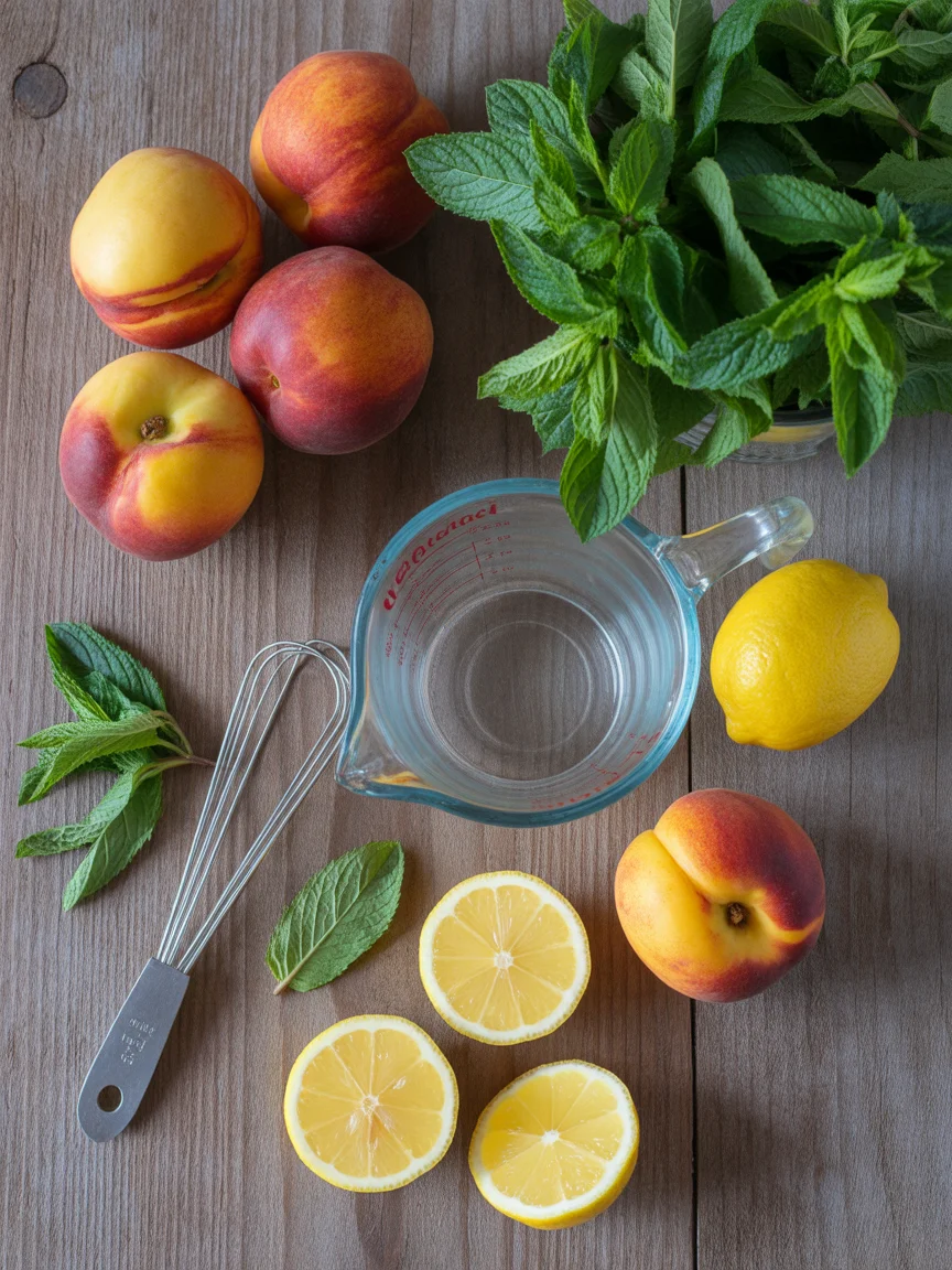 Sweet and Sippable Southern Peach Tea to Beat the Heat