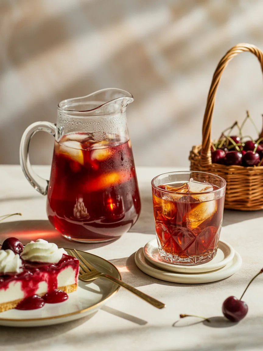 Cherry Pie Iced Tea