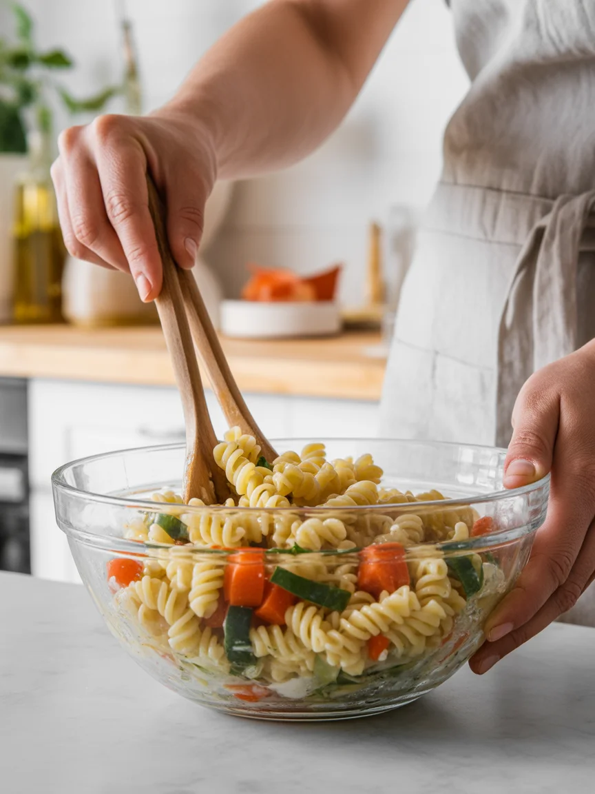 Deliciously Zesty Italian Pasta Salad for Your Next Gathering