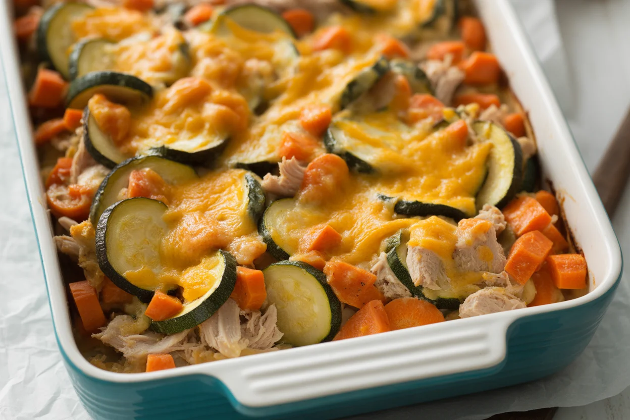 Turkey Sweet Potato Casserole
