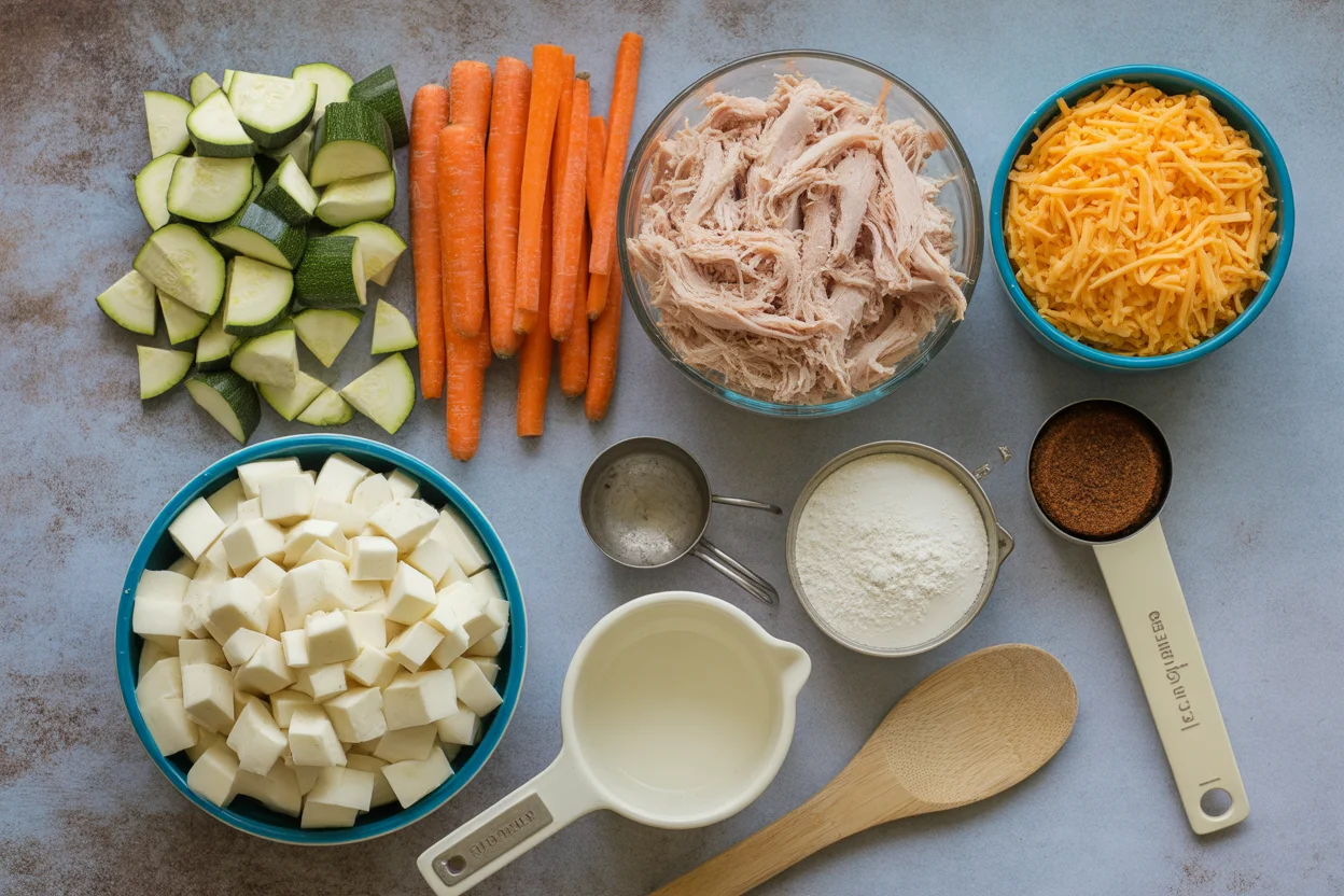 Turkey Sweet Potato Casserole