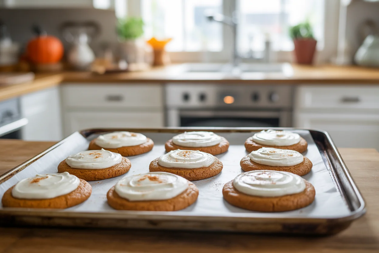 Delicious Pumpkin Cookies with Cream Cheese Frosting You’ll Love