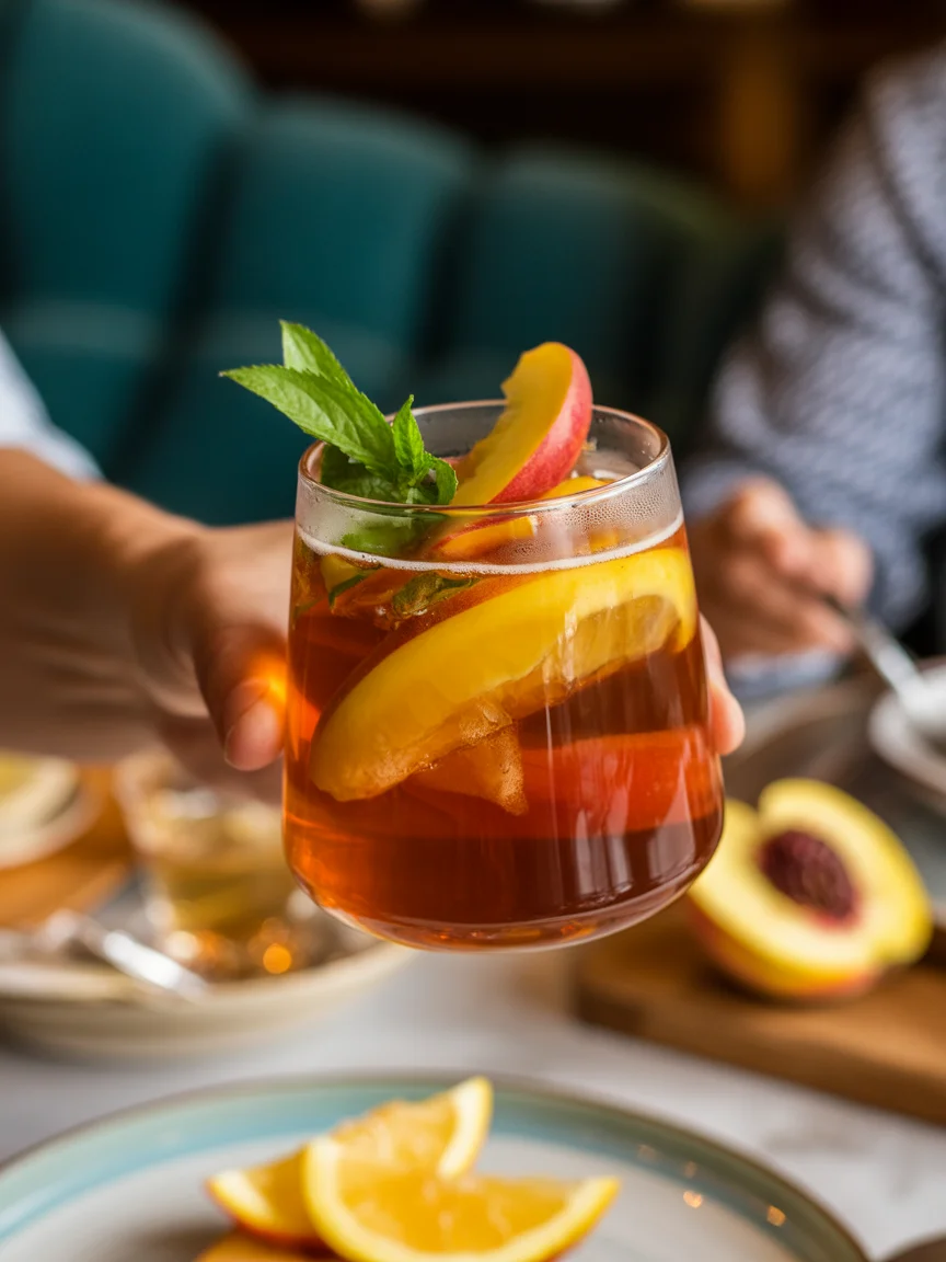 Southern Peach Tea