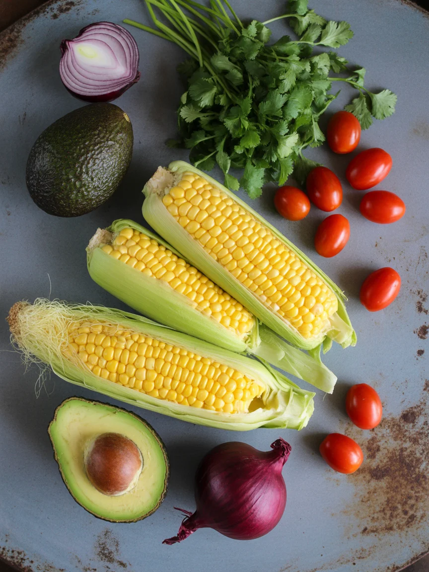 Summer Corn Salad with Avocado