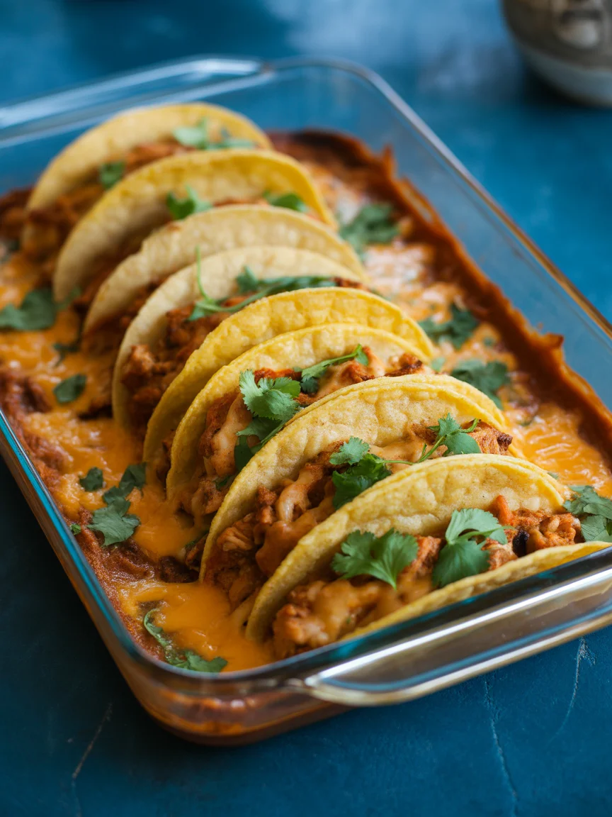 Baked Chicken Tacos