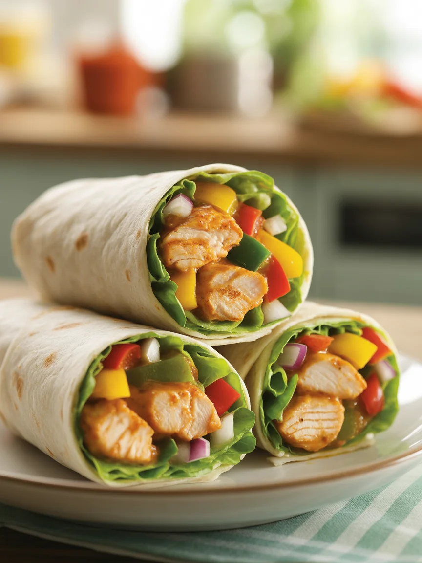 buffalo chicken wrap