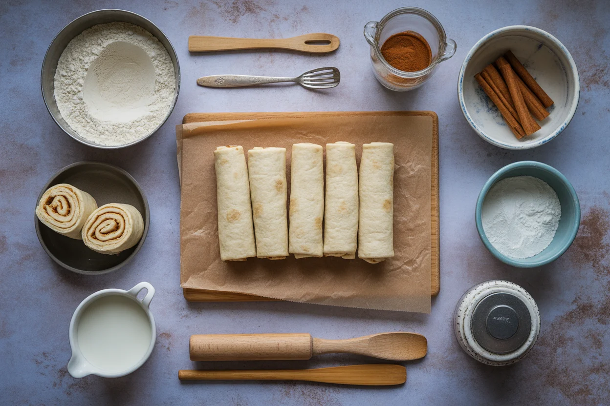 Irresistible Sticky Tortilla Cinnamon Rolls You’ll Love!