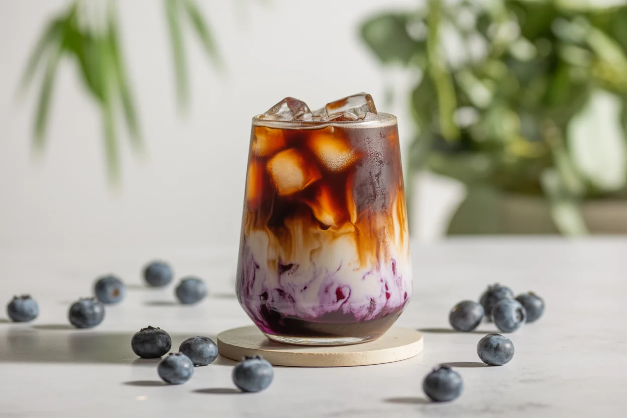 Blueberry Latte