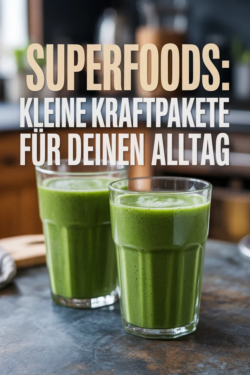 Superfoods: Kleine Kraftpakete für deinen Alltag