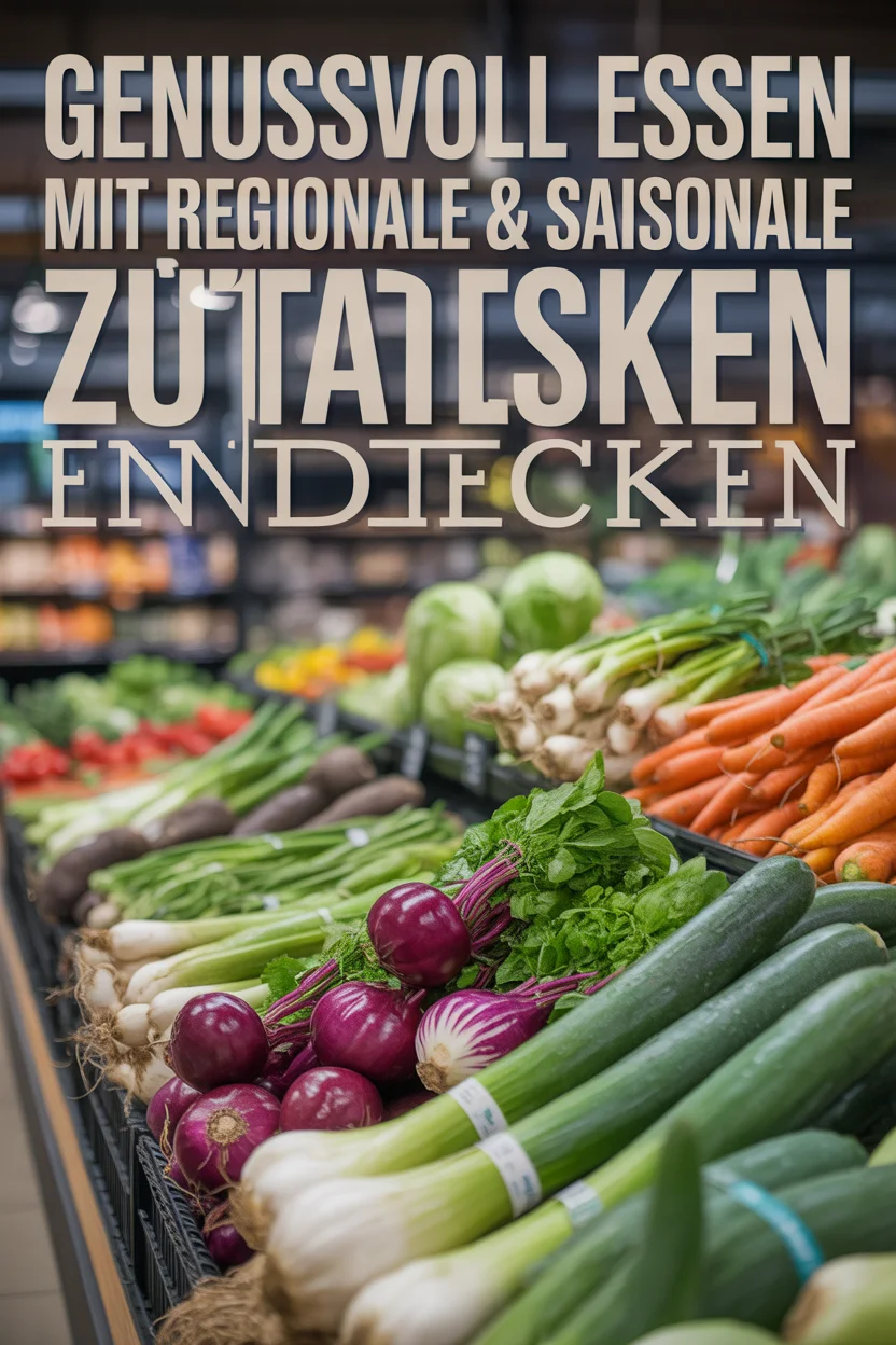 Regionale & saisonale Zutaten