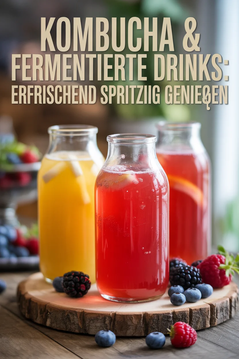 Kombucha & fermentierte Drinks: Erfrischend spritzig genießen