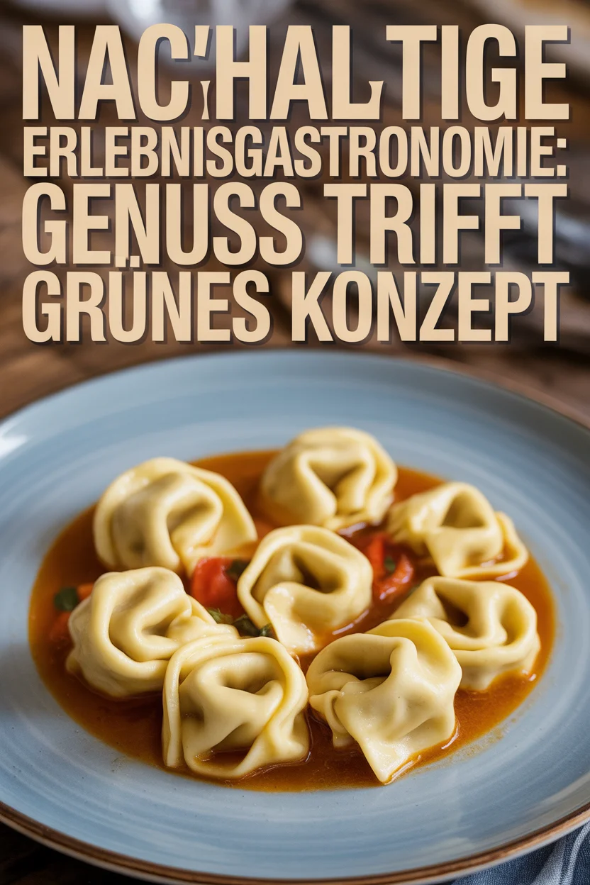 Nachhaltige Erlebnisgastronomie