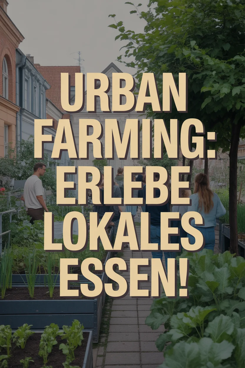 Ultra-lokales Essen erleben: Urban Farming mitten in der Stadt