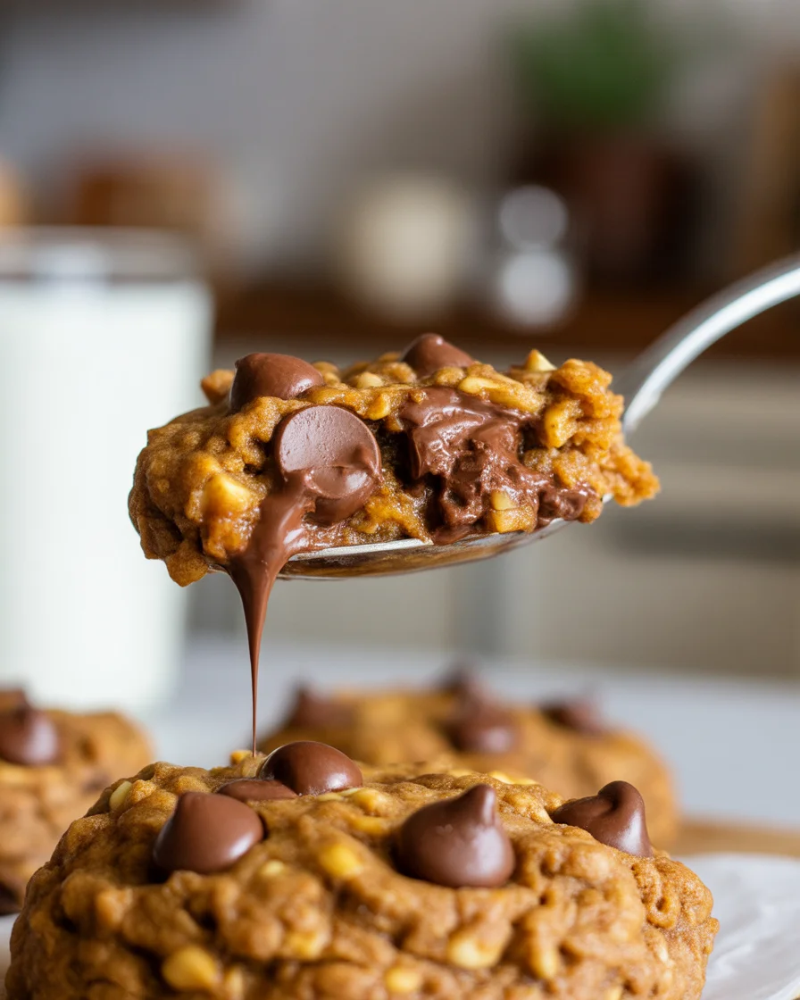 Pumpkin Oatmeal Chocolate Chip Cookie Recipe