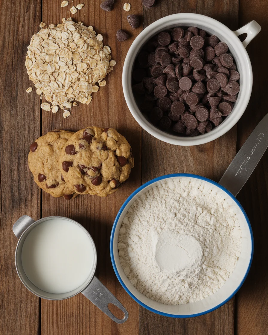 Chewy Oatmeal Chocolate Chip Cookie Recipe